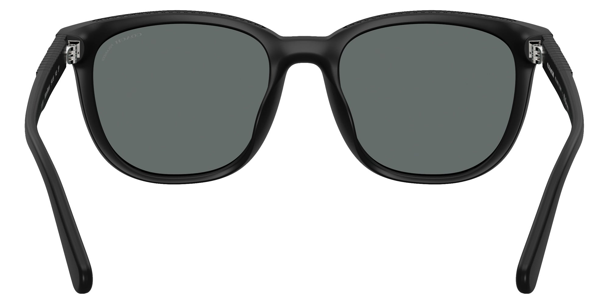 Coach HC8442U CCA00 500281 54 - Matte Black / Gray Solid Polarized #id:hc8442u500281_s:100115