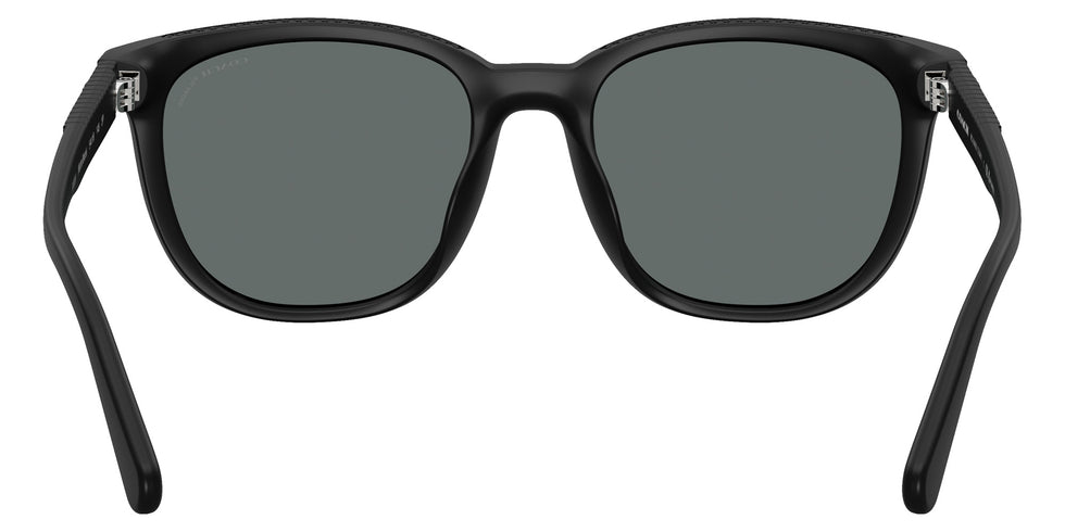 Coach HC8442U CCA00 500281 54 - Matte Black / Gray Solid Polarized #id:hc8442u500281_s:100115