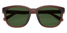 Coach HC8442U CCA00 591171 54 - Matte Transparent Brown / Green Solid #id:hc8442u591171_s:108120