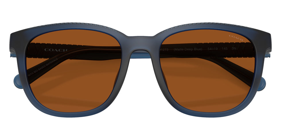 Coach HC8442U CCA00 591273 54 - Deep Blue / Amber Solid #id:hc8442u591273_s:110120