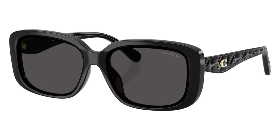 Coach HC8444D CBY86 500287 57 - Black / Gray Solid #id:hc8444d500287_s:102105