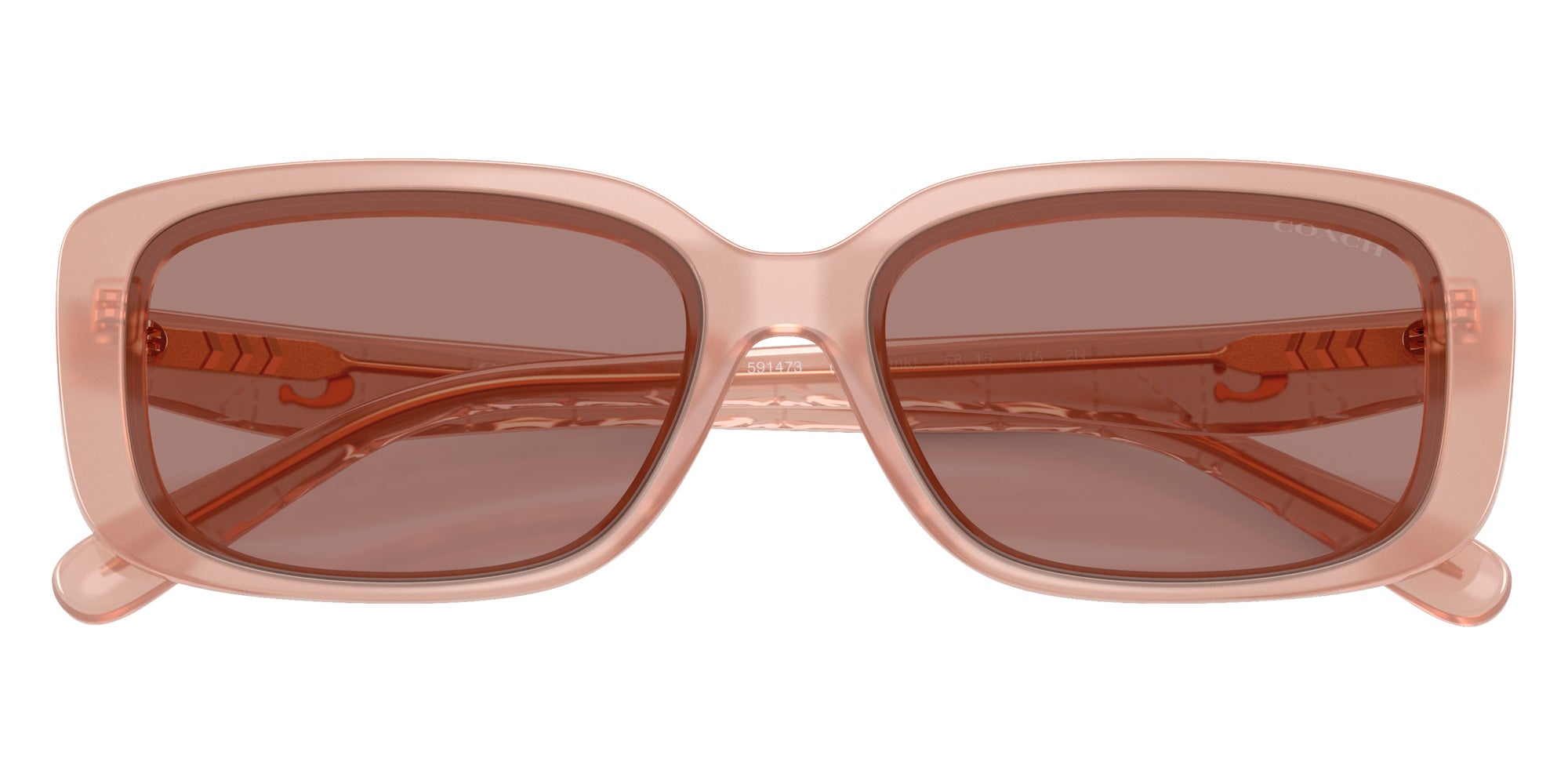 Coach HC8444D CBY86 591473 57 - Milky Pink / Light Brown Solid #id:hc8444d591473_s:106120