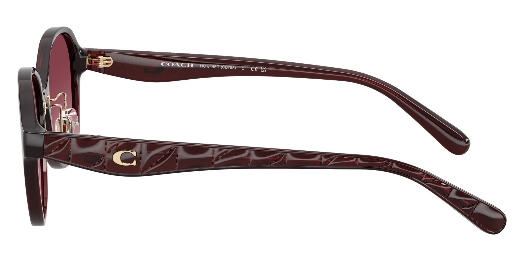 Coach HC8445D CBY85 59158H 56 - Milky Merlot / Merlot Gradient #id:hc8445d59158h_s:106110