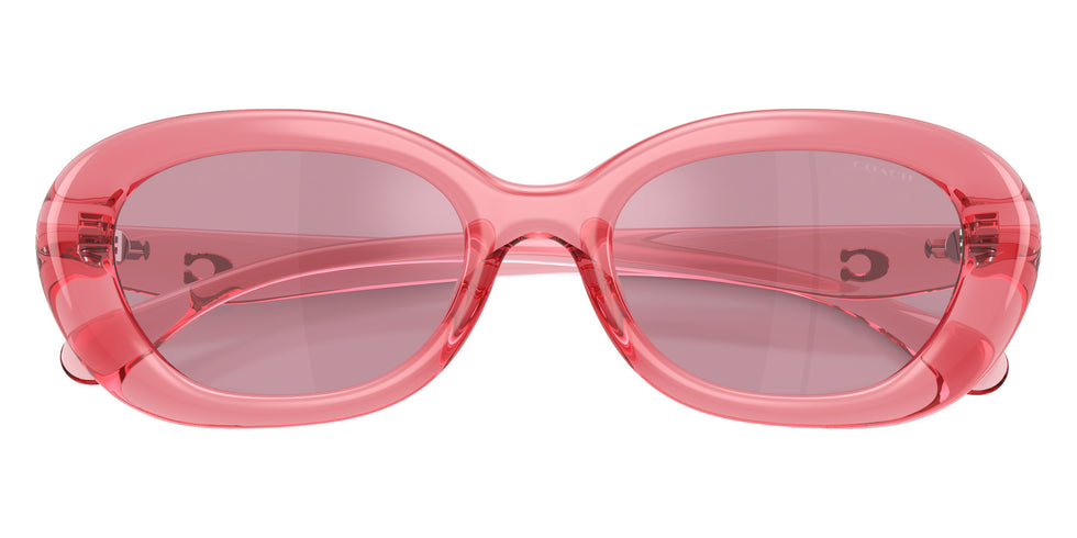Coach HC8448U CDP35 592830 54 - Transparent Pink #id:hc8448u592830_s:102100