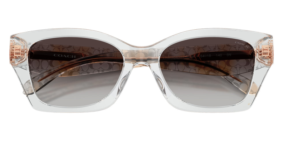 Coach HC8451U CDP49 59358G 54 - Transparent Gray #id:hc8451u59358g_s:102100