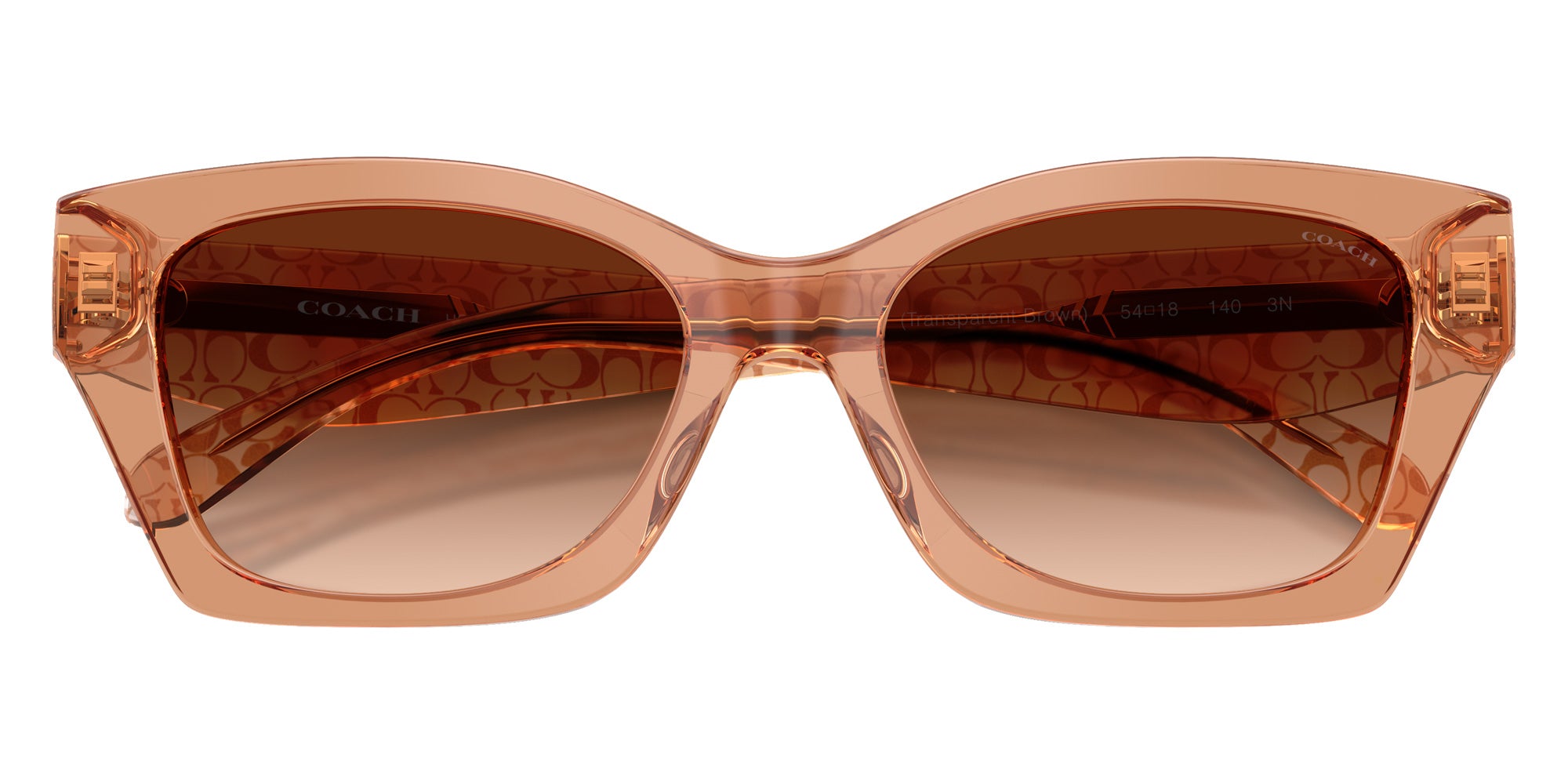 Coach HC8451U CDP49 593774 54 - Transparent Brown #id:hc8451u593774_s:106100
