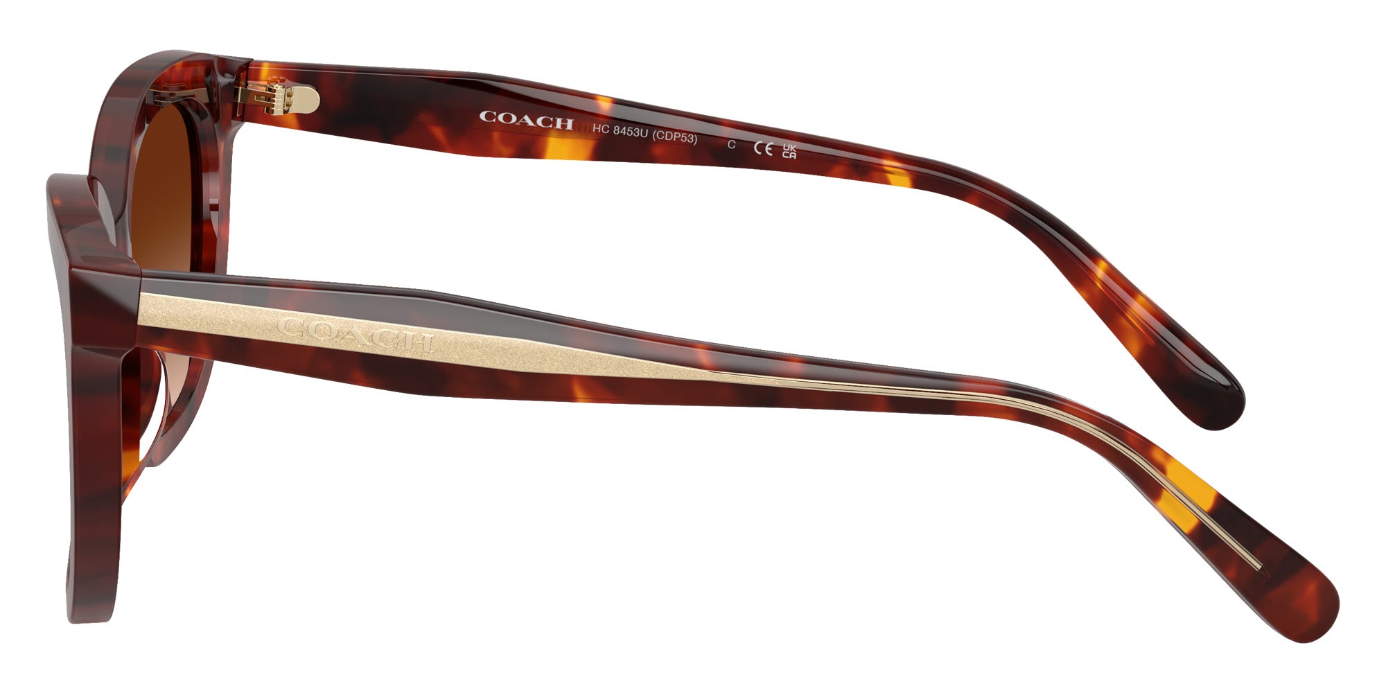 Coach HC8453U CDP53 593874 56 - Walnut Tortoise #id:hc8453u593874_s:102110