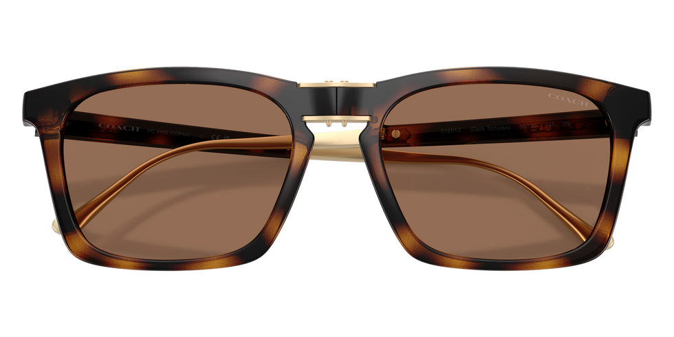 Coach HC8455 CDP54 512013 56 - Dark Tortoise #id:hc8455512013_s:104100