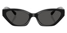 Coach HC8459U CFT83 500287 55 - Black / Gray Solid #id:hc8459u500287_s:100100