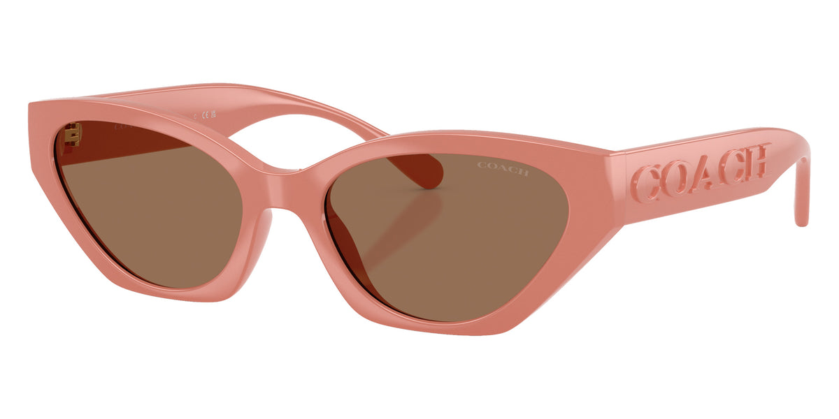 Coach HC8459U CFT83 595573 55 - Coral / Brown Solid #id:hc8459u595573_s:102105