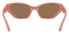 Coach HC8459U CFT83 595573 55 - Coral / Brown Solid #id:hc8459u595573_s:102115