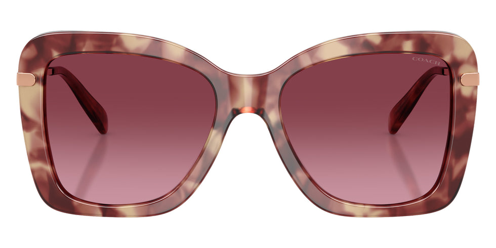 Coach HC8461U CFU03 59608H 54 - Purple Tortoise / Burgundy Gradient #id:hc8461u59608h_s:104100