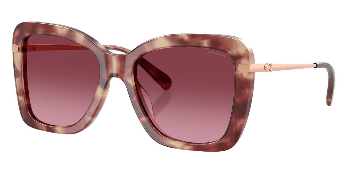 Coach HC8461U CFU03 59608H 54 - Purple Tortoise / Burgundy Gradient #id:hc8461u59608h_s:104105