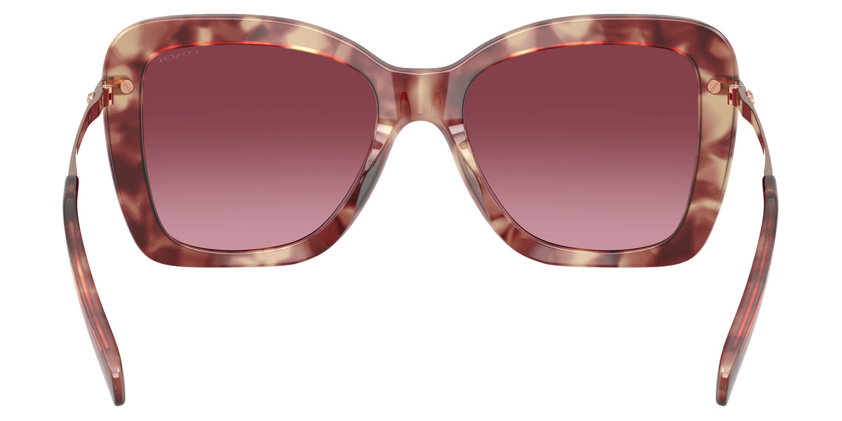 Coach HC8461U CFU03 59608H 54 - Purple Tortoise / Burgundy Gradient #id:hc8461u59608h_s:104115