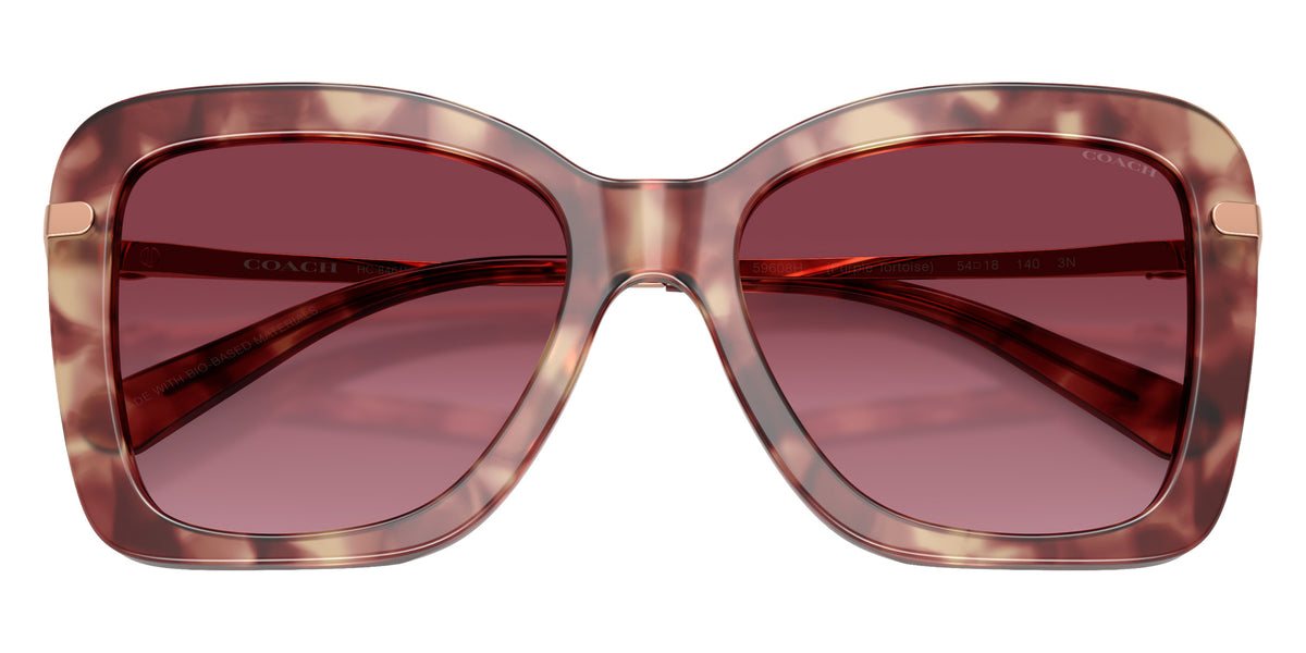Coach HC8461U CFU03 59608H 54 - Purple Tortoise / Burgundy Gradient #id:hc8461u59608h_s:104120
