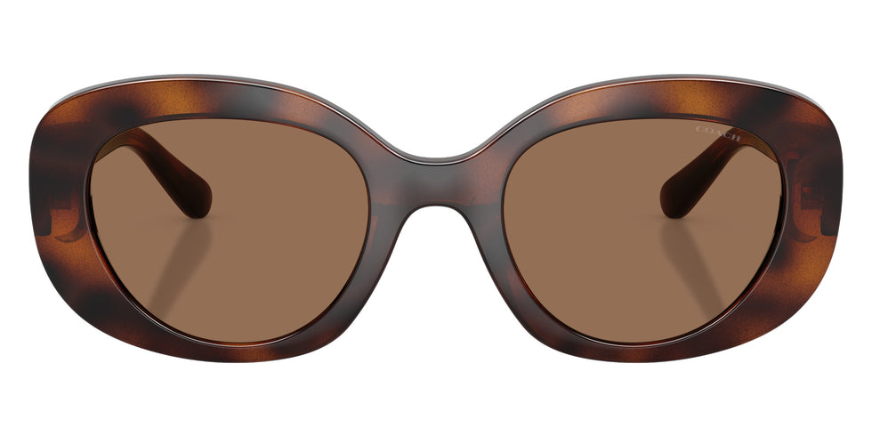 Coach HC8463U CFU08 512073 51 - Dark Tortoise / Brown Solid #id:hc8463u512073_s:102100