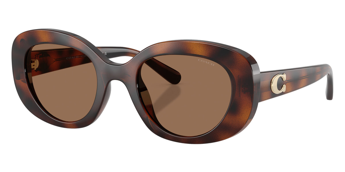 Coach HC8463U CFU08 512073 51 - Dark Tortoise / Brown Solid #id:hc8463u512073_s:102105