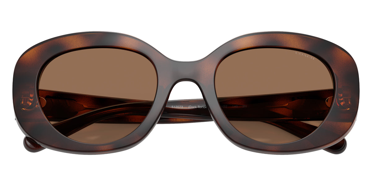Coach HC8463U CFU08 512073 51 - Dark Tortoise / Brown Solid #id:hc8463u512073_s:102120