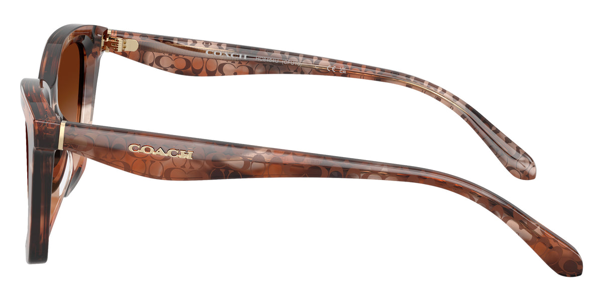 Coach HC8464U CFU10 596574 52 - Pecan Watercolor / Brown Gradient #id:hc8464u596574_s:104110