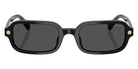 Coach HC8465U CFU11 500287 51 - Black / Gray Solid #id:hc8465u500287_s:100100