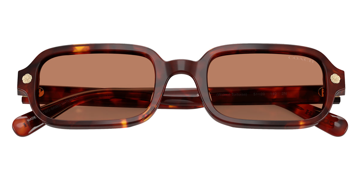 Coach HC8465U CFU11 593873 51 - Walnut Tortoise / Light Brown Solid #id:hc8465u593873_s:104120
