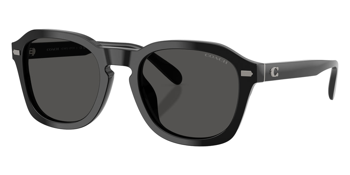 Coach HC8467U CFU14 500287 53 - Black / Gray Solid #id:hc8467u500287_s:100105