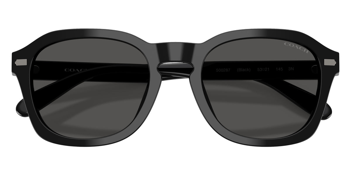 Coach HC8467U CFU14 500287 53 - Black / Gray Solid #id:hc8467u500287_s:100120