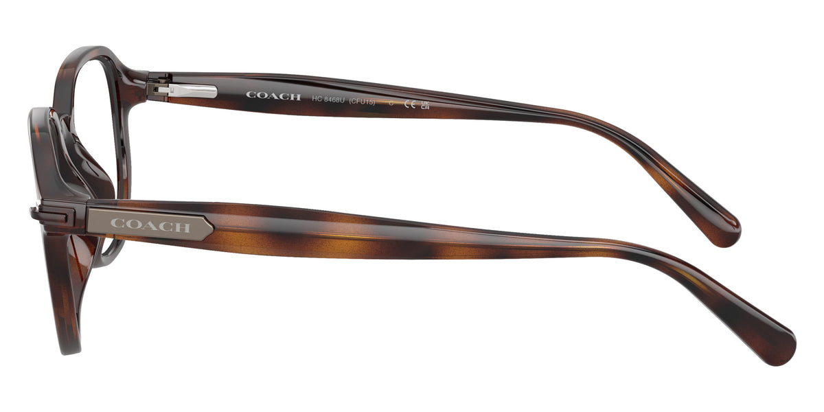 Coach HC8468U CFU15 512073 52 - Dark Tortoise / Brown Solid #id:hc8468u512073_s:102110