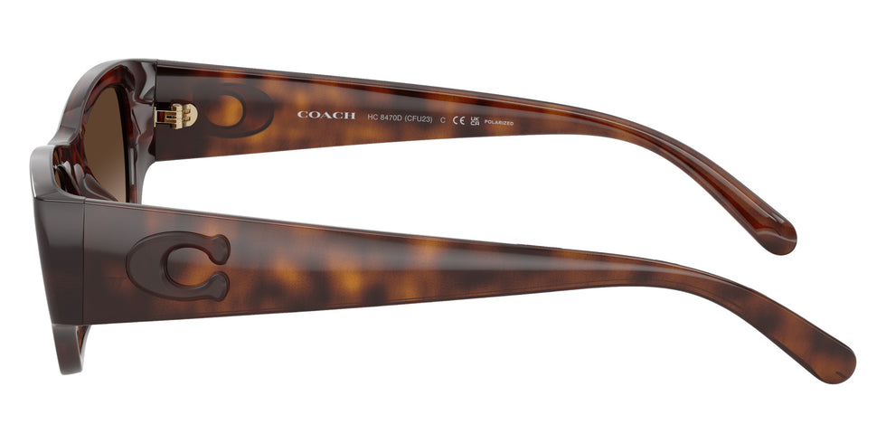 Coach HC8470D CFU16 512087 55 - Dark Tortoise / Brown Gradient Polarized #id:hc8470d512087_s:104110