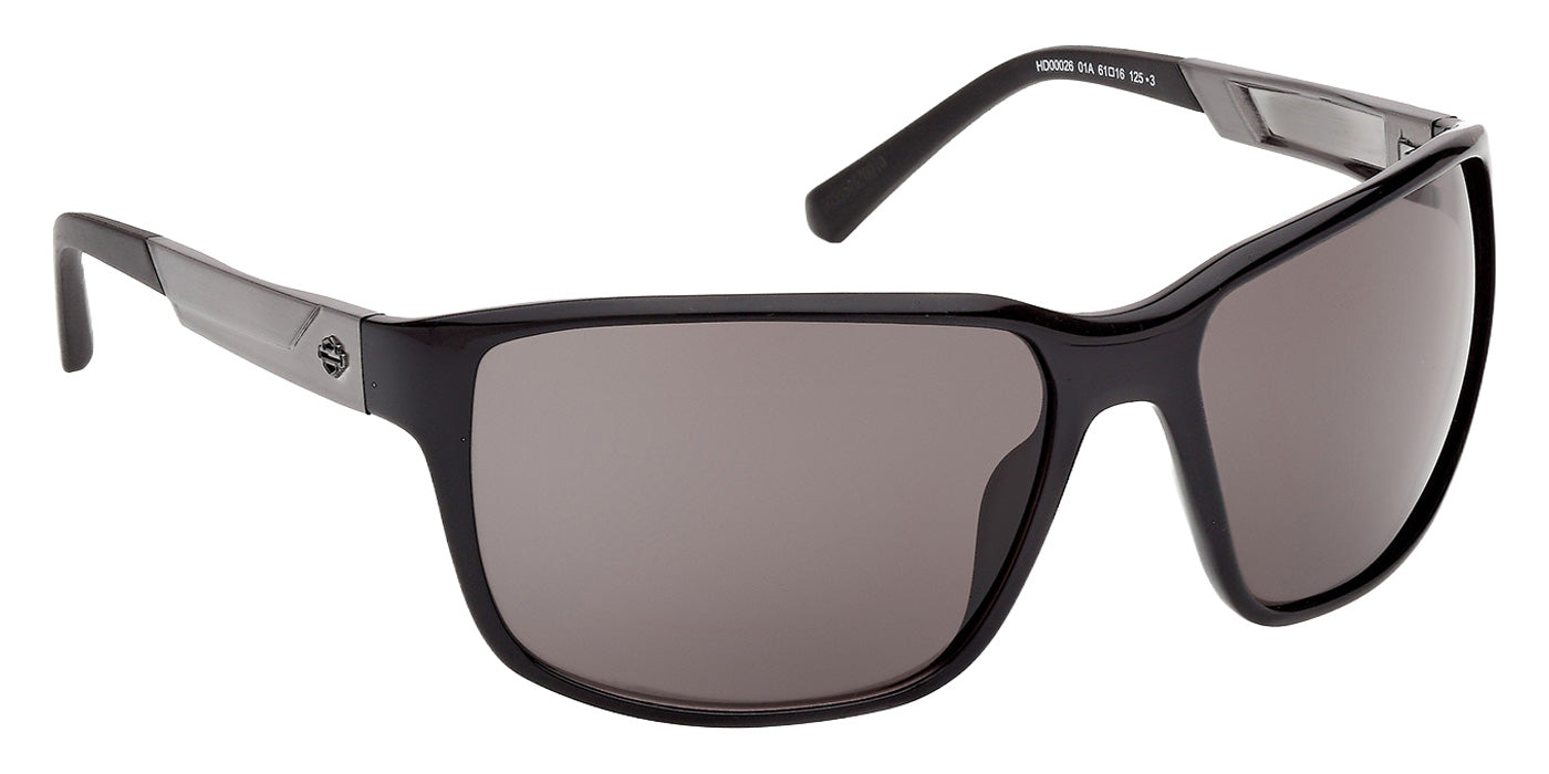 Harley-Davidson HD00026 01A 61 - Shiny Black / Smoke #id:hd0002601a_s:100135