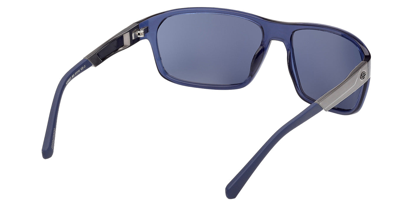 Harley-Davidson HD00027 90X 61 - Shiny Blue / Blue Mirrored #id:hd0002790x_s:104125