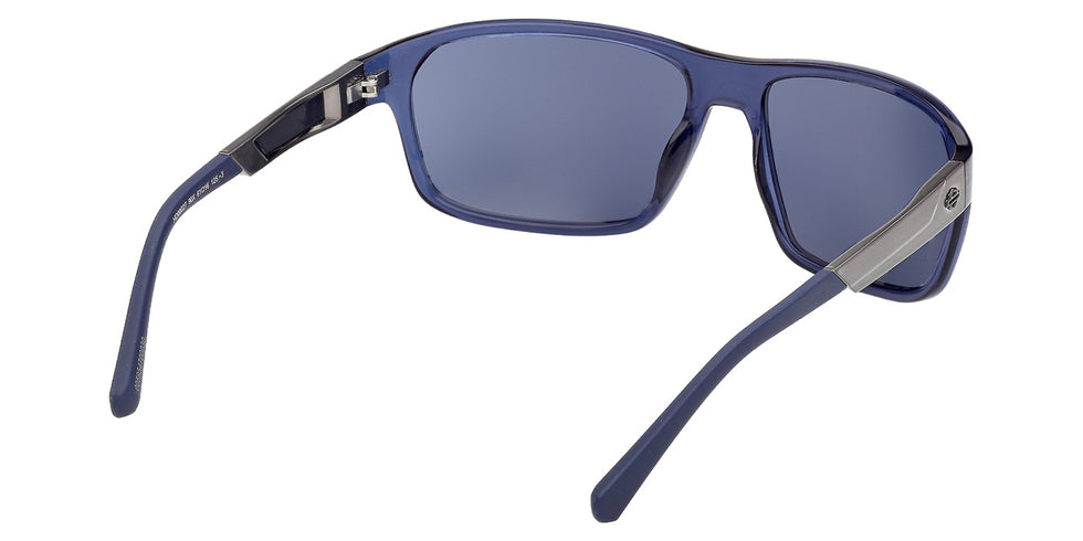 Harley-Davidson HD00027 90X 61 - Shiny Blue / Blue Mirrored #id:hd0002790x_s:104125