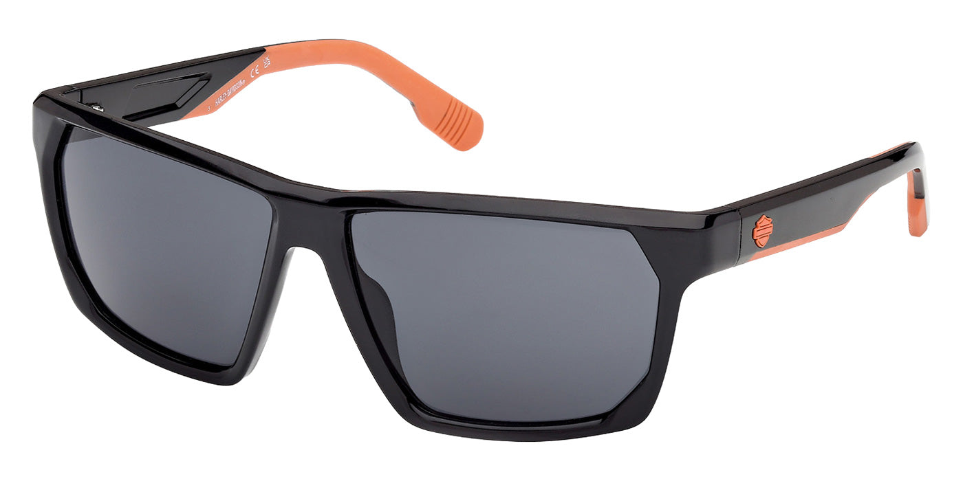 Harley-Davidson HD00028 01A 60 - Shiny Black / Smoke #id:hd0002801a_s:100105