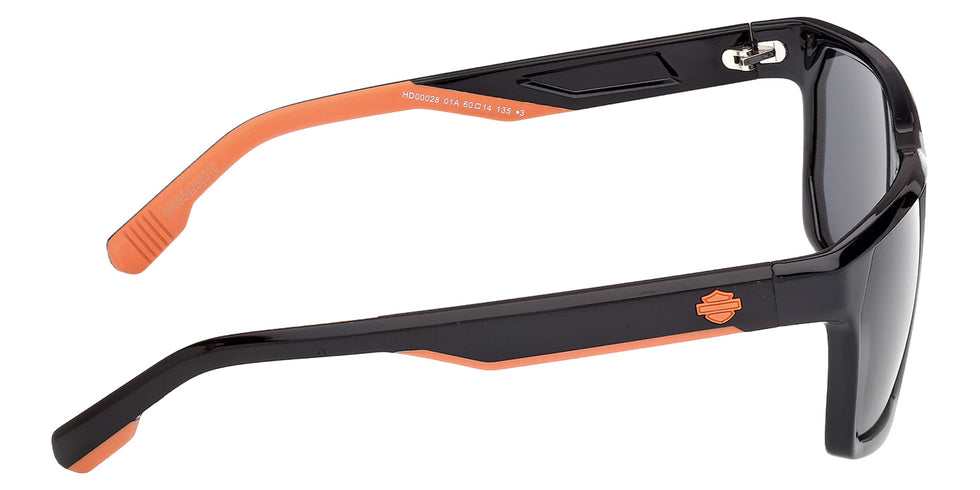 Harley-Davidson HD00028 01A 60 - Shiny Black / Smoke #id:hd0002801a_s:100130