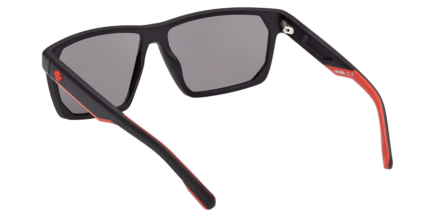 Harley-Davidson HD00028 02C 60 - Matte Black / Smoke Mirrored #id:hd0002802c_s:102115