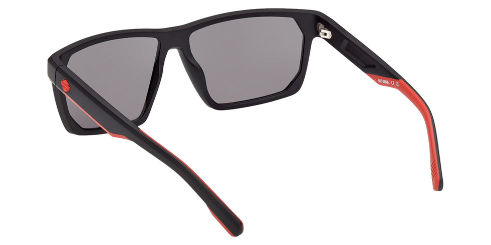 Harley-Davidson HD00028 02C 60 - Matte Black / Smoke Mirrored #id:hd0002802c_s:102115