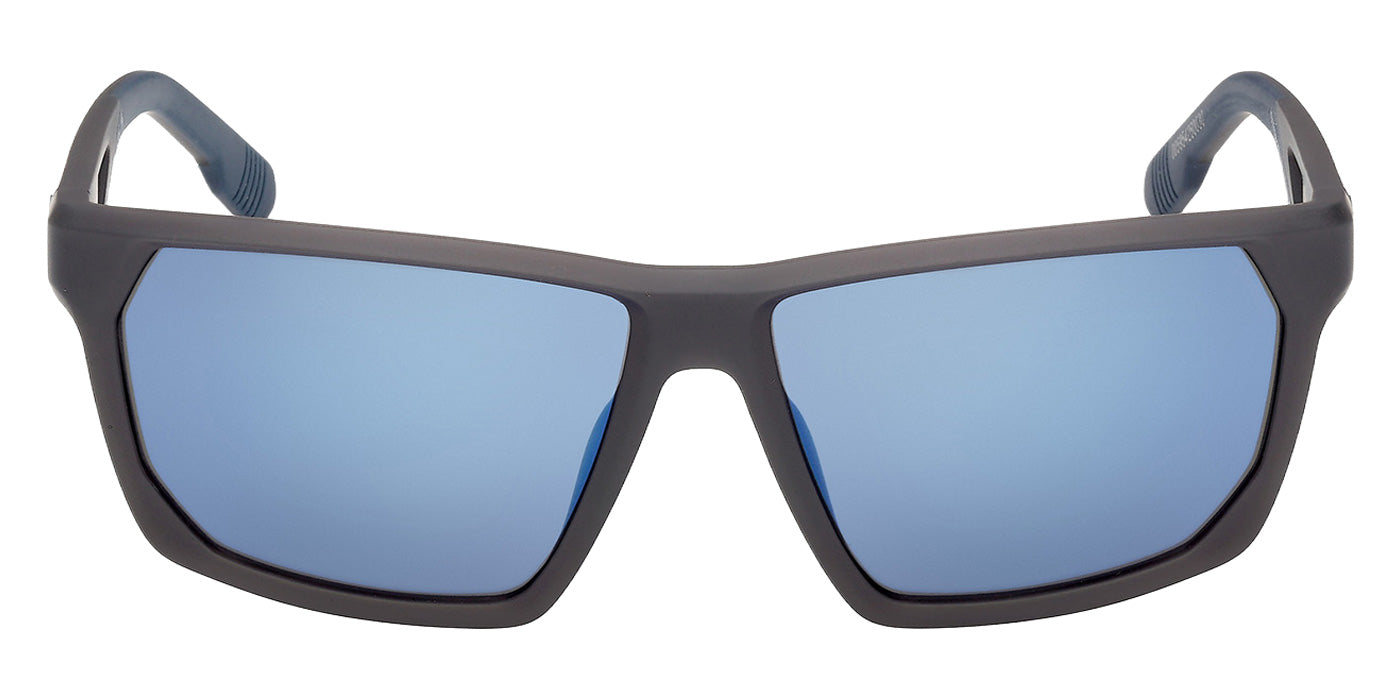 Harley-Davidson HD00028 20X 60 - Matte Gray / Blue Mirrored #id:hd0002820x_s:104100