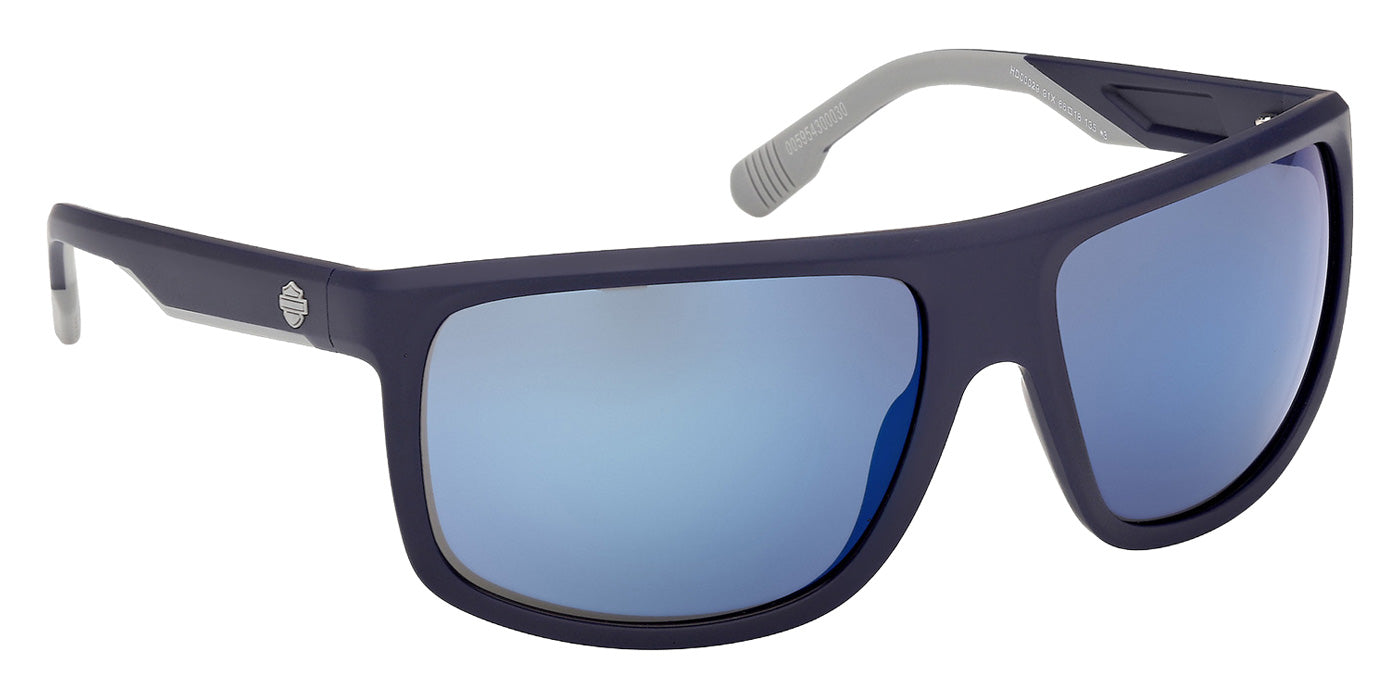 Harley-Davidson HD00029 91X 66 - Matte Blue / Blue Mirrored #id:hd0002991x_s:104135