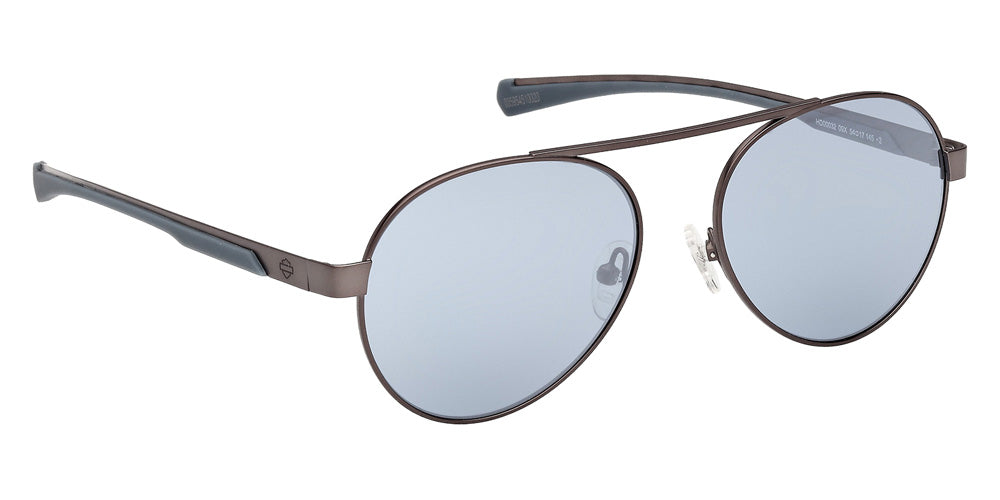 Harley-Davidson HD00032 09X 54 - Matte Gunmetal / Blue Mirrored #id:hd0003209x_s:102135