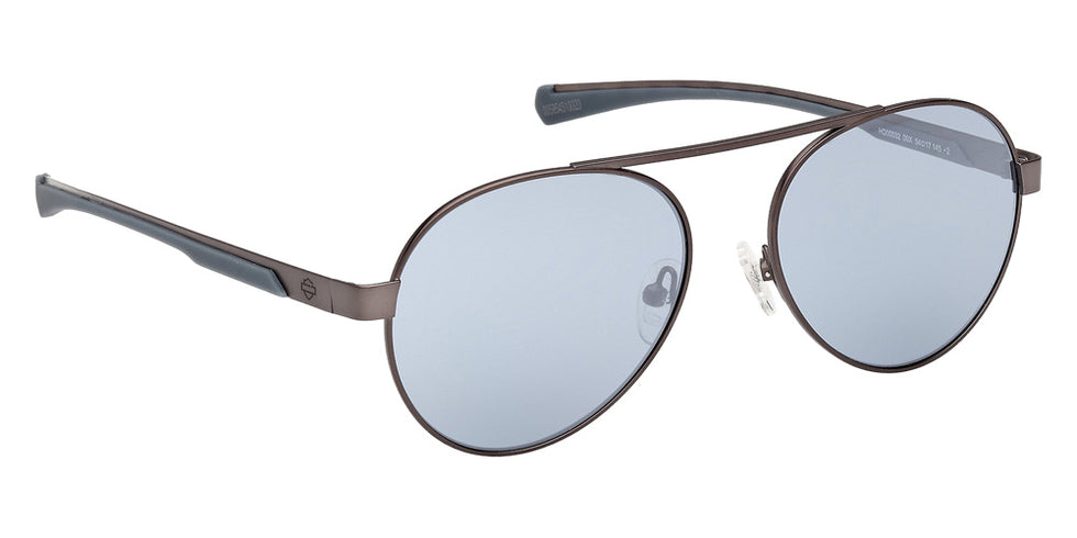 Harley-Davidson HD00032 09X 54 - Matte Gunmetal / Blue Mirrored #id:hd0003209x_s:102135