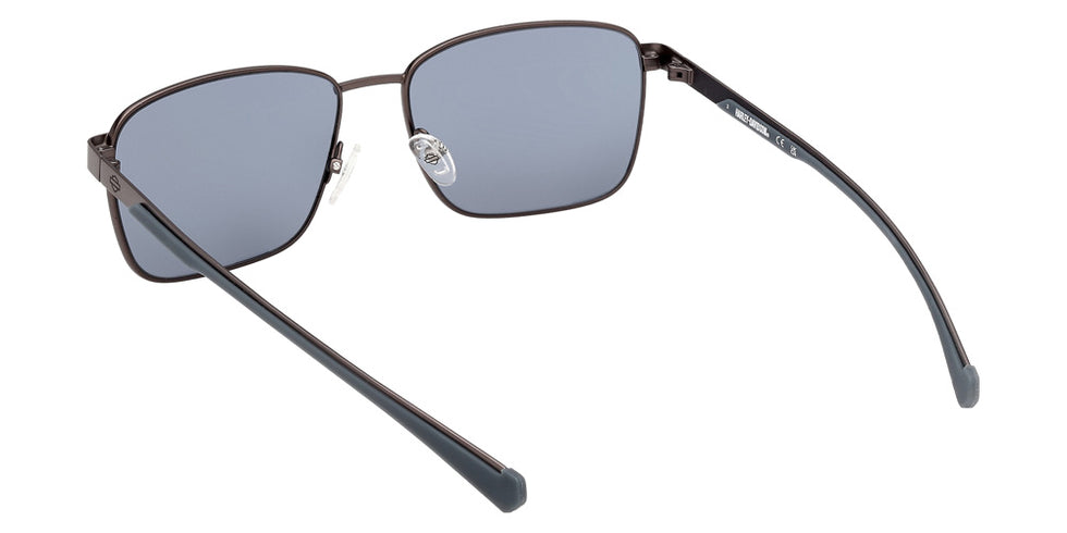 Harley-Davidson HD00033 09X 58 - Matte Gunmetal / Blue Mirrored #id:hd0003309x_s:102115