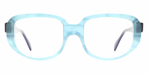 Light Blue Transparent/Tortoise / 48-19-130