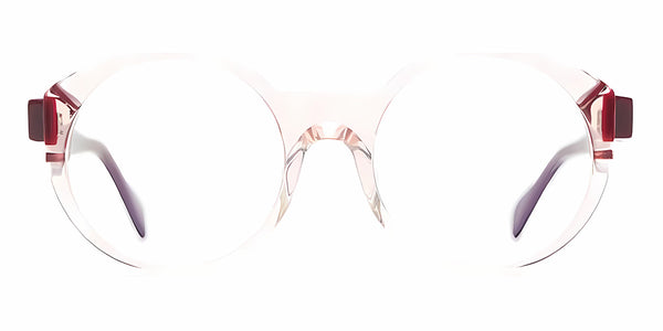 Light Pink Transparent/Burgundy / 49-19-130