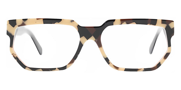 Spotted Black Ivory/White/Light Brown/Dark Brown / 59-17-150