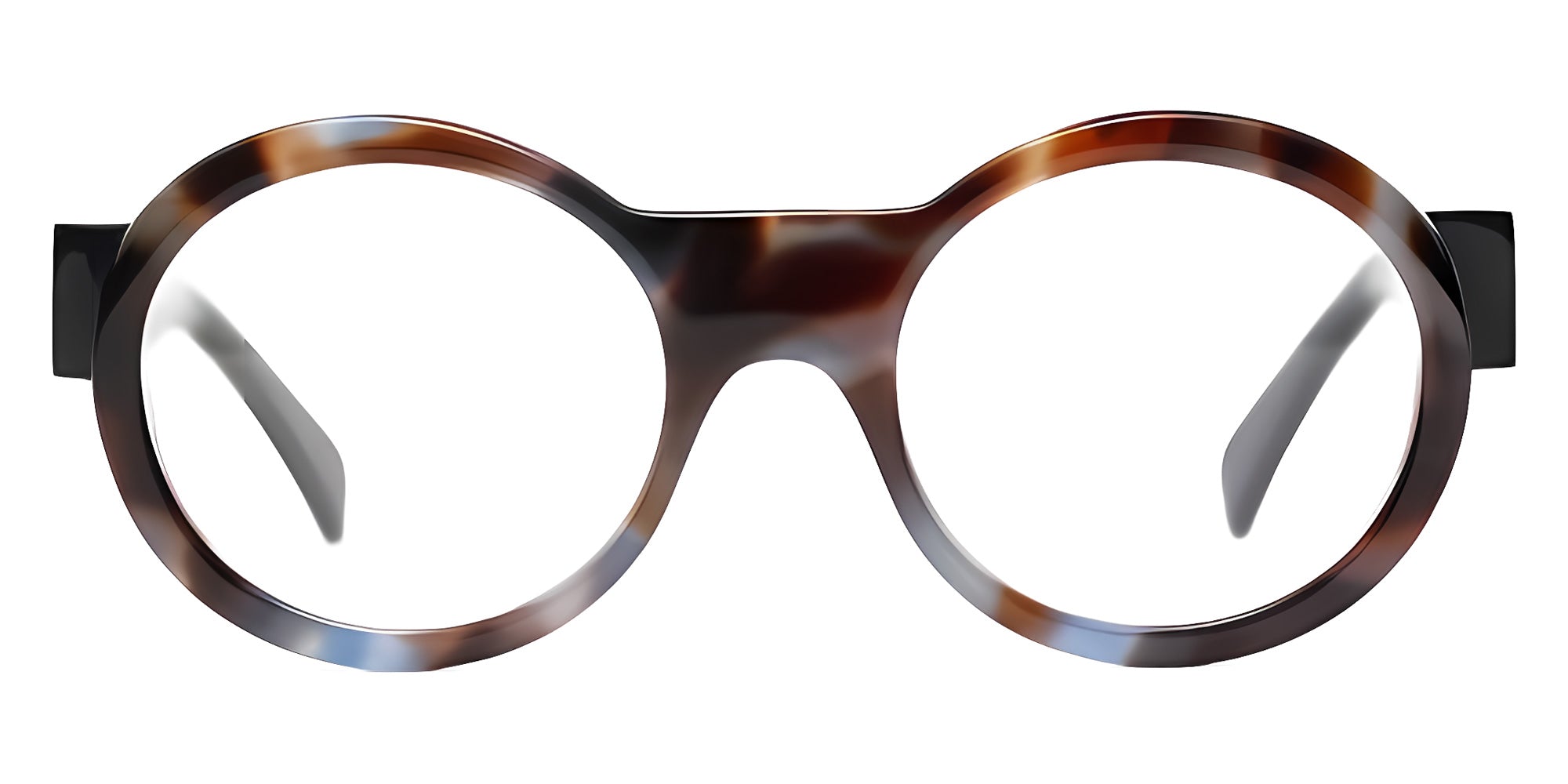 Henau BORA 1H04 48 - Havana with Blue/Dark Brown #id:henbora1h04_s:104100