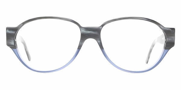 Gray Horn Transparent Blue / 55-15