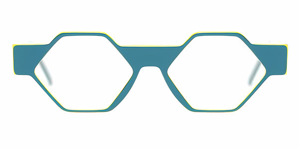 Sea Green/Yellow/Transparent Beige / 48-17-145