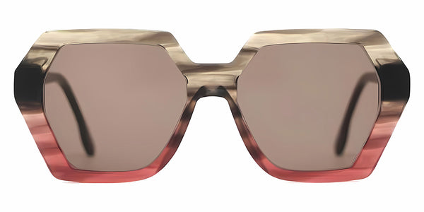 Greige Fuchsia/Dark Brown / 54-17