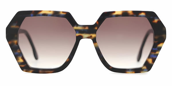 Blue Turtle/Dark Blue Transparent / 54-17