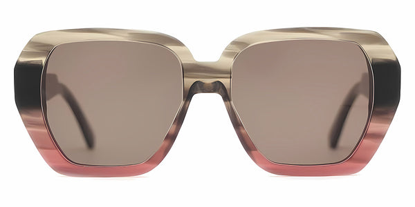 Greige Fuchsia/Dark Brown / 55-17-140